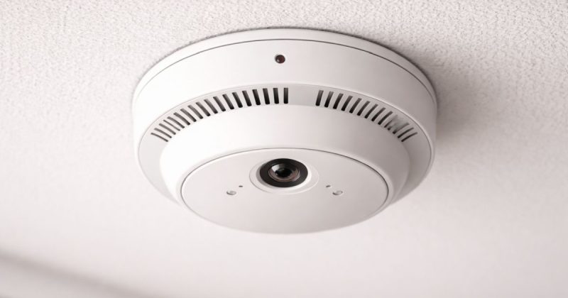 מצלמה בגלאי עשן: שימושים נפוצים והיבטים חוקיים