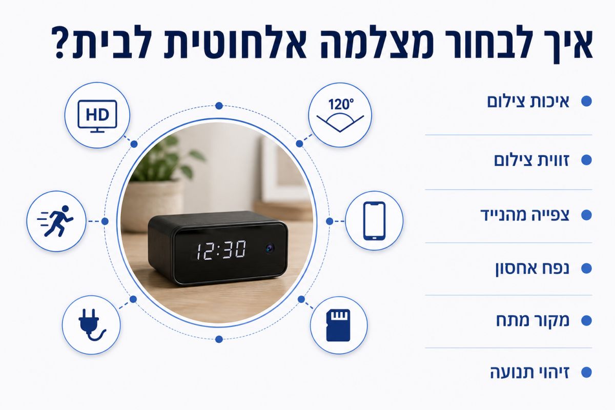 מצלמה אלחוטית לבית